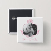 Sie haben das Got - die weiße Lotus Button (Vorne & Hinten)