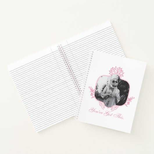 Sie haben das Got - die weiße Lotus Notizblock (Innenseite)