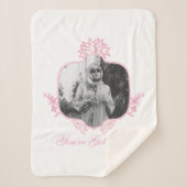 Sie haben das Got - die weiße Lotus Sherpadecke (Vorderseite)