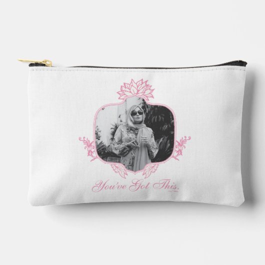 Sie haben das Got - die weiße Lotus Zubehörtasche (Vorderseite)