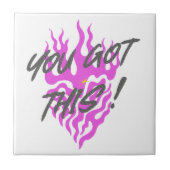 SIE HABEN DAS GOT FLIESE (Vorderseite)