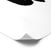 "Sie haben das Got" Goldrausch Motivierend Angebot Poster (Ecke)