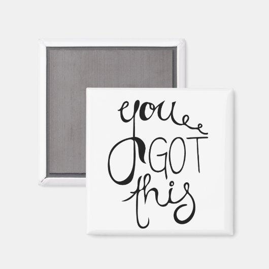 Sie haben das Got Magnet (Vorderseite/Rückseite)