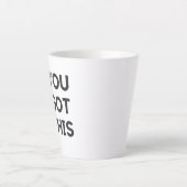 Sie haben das got milchtasse (Vorderseite)