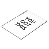 Sie haben das got notizblock (Linke Seite)