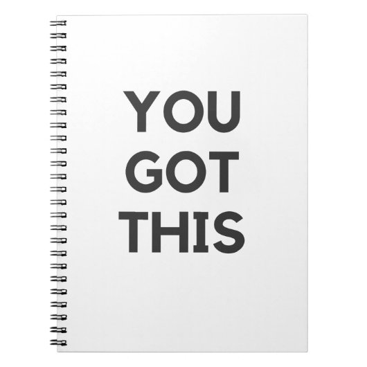 Sie haben das got notizblock (Vorderseite)