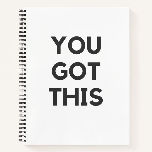 Sie haben das got notizblock (Vorderseite)