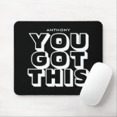 Sie haben das Got! personalisiertes Mauspad mit Zi (Mit Mouse)