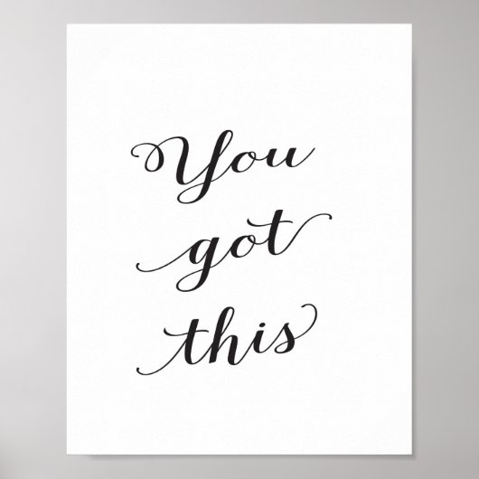 Sie haben das got poster (Vorne)