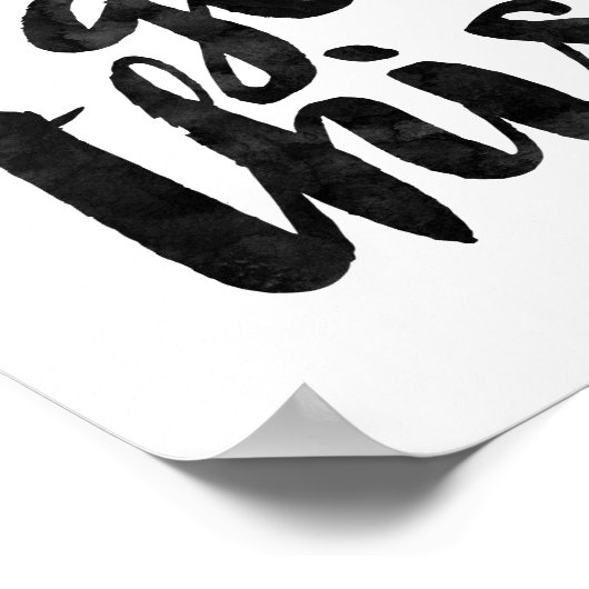 Sie haben das Got Poster (Ecke)