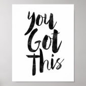 Sie haben das Got Poster (Vorne)