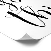 Sie haben das got poster (Ecke)