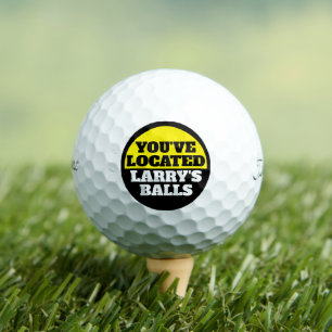 SIE HABEN "DEINEN NAMEN" BALLS GELEGEN GOLFBALL