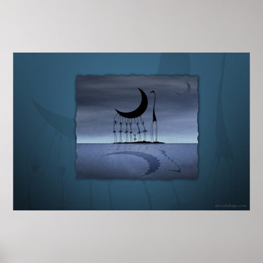 Sie haben den Mond gestohlen Poster (Vorne)