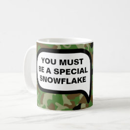 Sie haben den speziellen Schneeflocke-Preis, Kaffeetasse