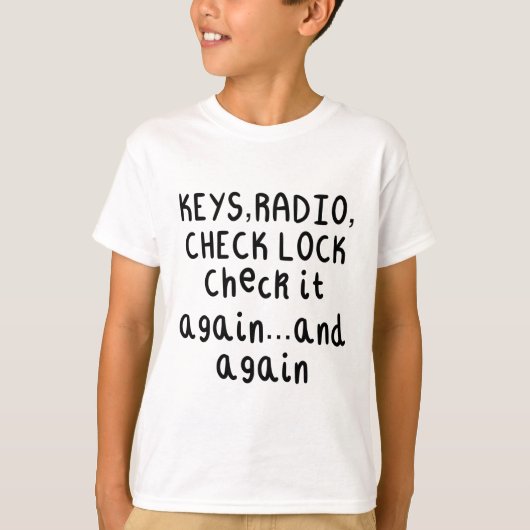 Sie haben die Locks richtig überprüft T-Shirt