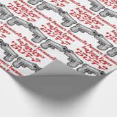 Sie haben die Pflicht, sich und Ihre Familie zu sc Geschenkpapier (Ecke)