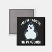 Sie haben die Pinguine gezaubert!! Magnet (Vorderseite/Rückseite)
