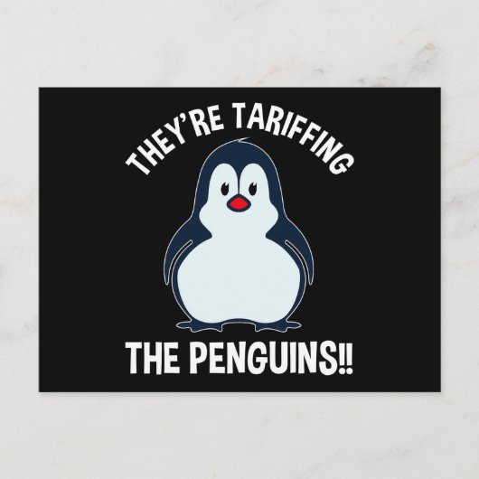 Sie haben die Pinguine gezaubert!! Postkarte (Vorderseite)