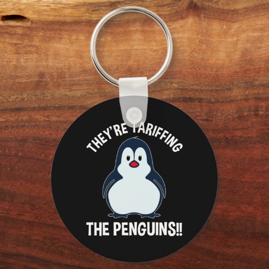 Sie haben die Pinguine gezaubert!! Schlüsselanhänger (Vorderseite)