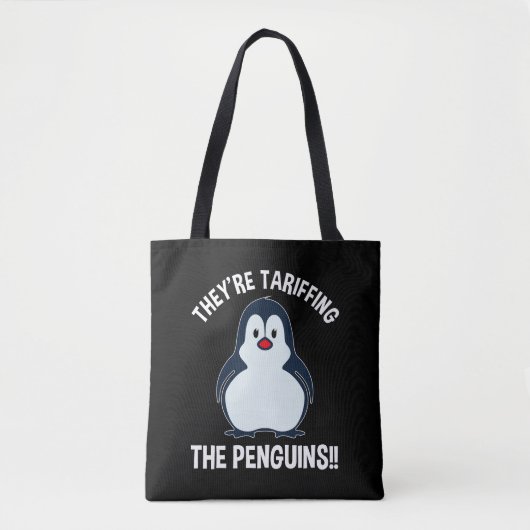Sie haben die Pinguine gezaubert!! Tasche (Vorderseite)
