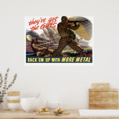 Sie haben die Typen Got — WW2 Poster (Küche)