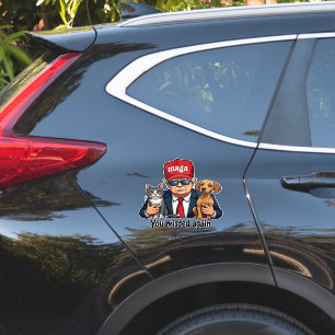Sie haben die Wahl von Trump für Haustiere wieder  Aufkleber