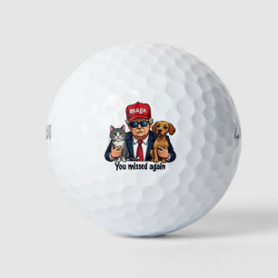 Sie haben die Wahl von Trump für Haustiere wieder  Golfball