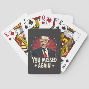 Sie haben die Wahl von Trump für Haustiere wieder Spielkarten