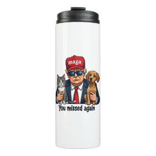 Sie haben die Wahl von Trump für Haustiere wieder Thermosbecher