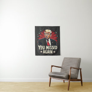 Sie haben die Wahl von Trump für Haustiere wieder  Wandteppich
