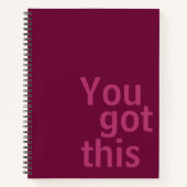 Sie haben dies got - notizblock (Vorderseite)