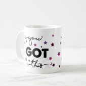 Sie haben dies got - Sterne-Tasse Kaffeetasse (Vorderseite Links)