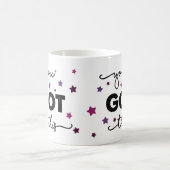 Sie haben dies got - Sterne-Tasse Kaffeetasse (Mittel)