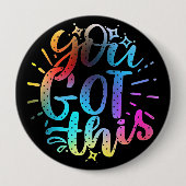Sie haben diese inspirierenden Sterne und Farben G Button (Vorderseite)