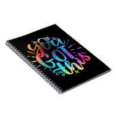 Sie haben diese inspirierenden Sterne und Farben G Notizblock (Rechte Seite)