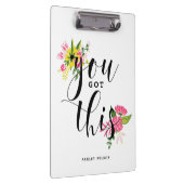 Sie haben diese moderne Kalligrafie Got Klemmbrett (Rechts)