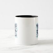 Sie haben diese motivierend Kaffee-Tasse positiv g Zweifarbige Tasse (Mittel)
