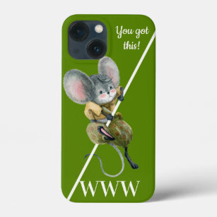 'Sie haben diese Niedliche Maus-Grün-Monogramm Got Case-Mate iPhone Hülle