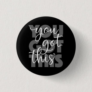 Sie haben diese schwarze Inspirationsschaltfläche  Button