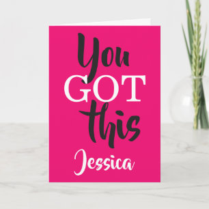 Sie haben diesen Individuelle Name Got Karte