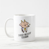Sie haben diesen Niedlichen Ziegenpuffer Kaffeetasse (Links)