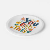 Sie haben diesen Test für Lehrer Got Pappteller (Schrägansicht)