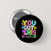 Sie haben diesen Testtag Got, diesen Testtag Button (Vorne & Hinten)
