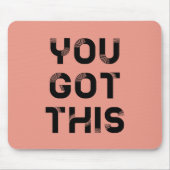 Sie haben dieses anpassbare Mousepad got (Vorne)