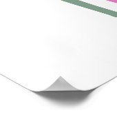 Sie haben dieses bunte inspirierende Zitat Got Poster (Ecke)