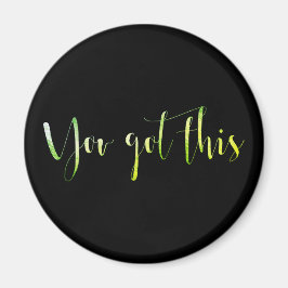 Sie haben dieses Greenly Green Zuhause Office-Mana Magnet