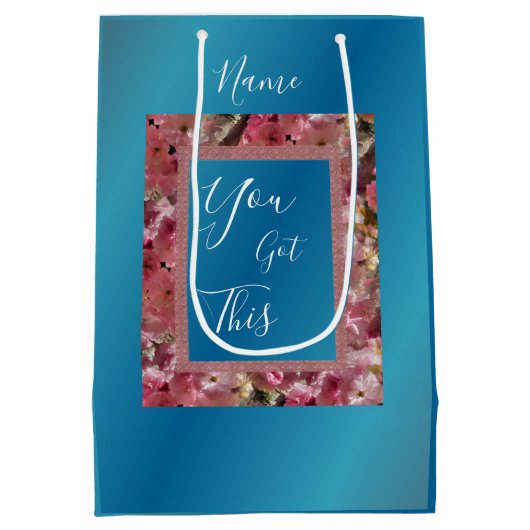 Sie haben dieses inspirierende Personalisiert Got Mittlere Geschenktüte (Rückseite)