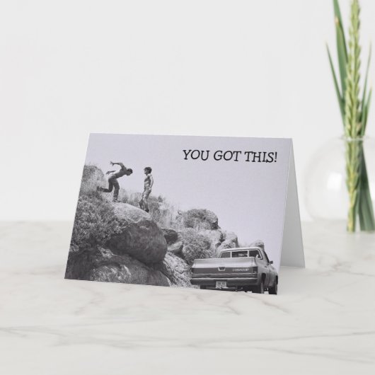 Sie haben dieses Kartendesign got Karte (Vorderseite)