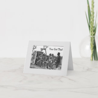 Sie haben dieses Kartendesign got Karte